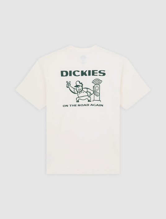 Dickies Men's Burns Light Weight T-shirt Beige DK0A87QIC481