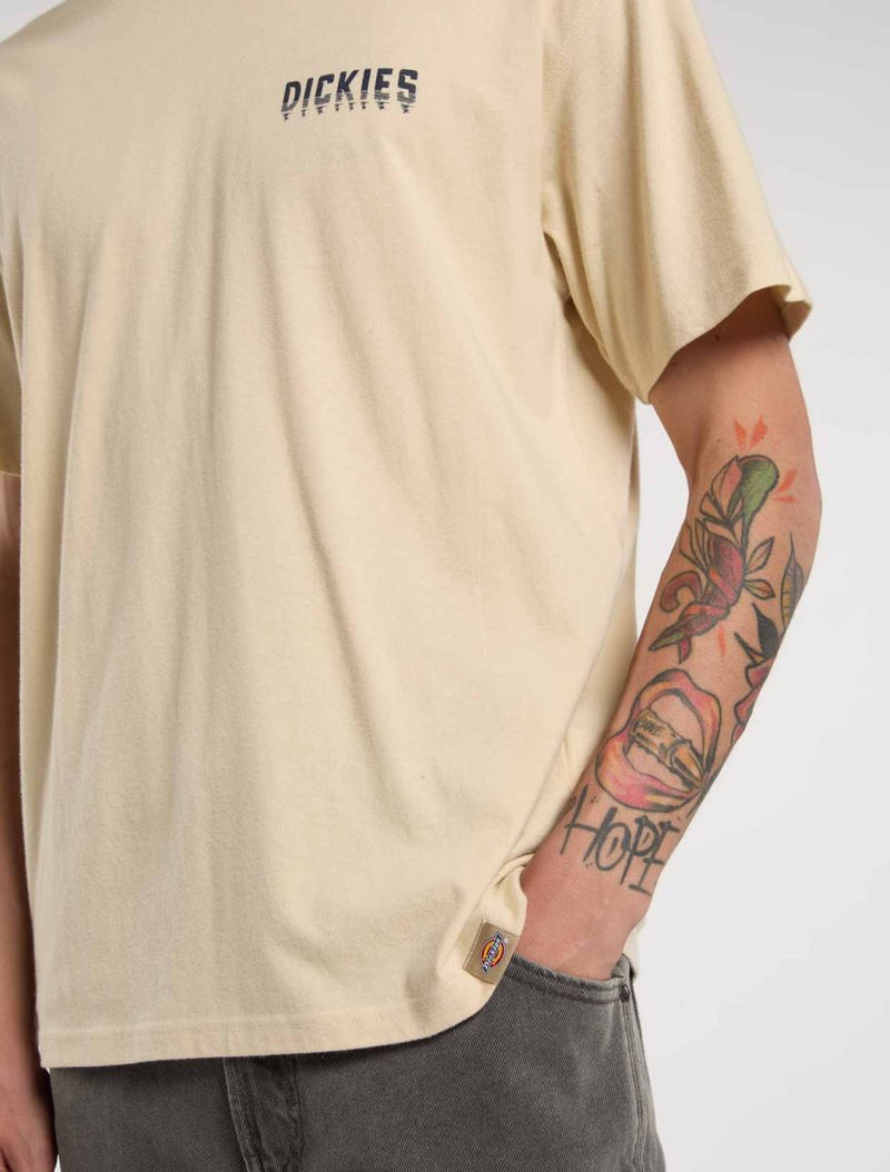 Load image into Gallery viewer, Dickies Men&#39;s Pelham Light Weight T-shirt Desert Sand DK0A87QJL171
