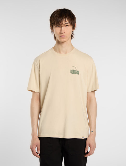 Dickies Men's Apison Light Weight T-shirt Desert Sand DK0A87QML171
