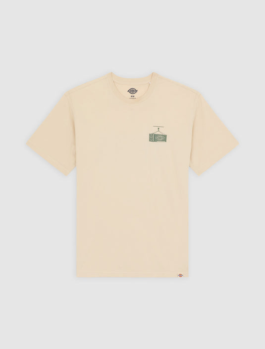 Dickies Men's Apison Light Weight T-shirt Desert Sand DK0A87QML171