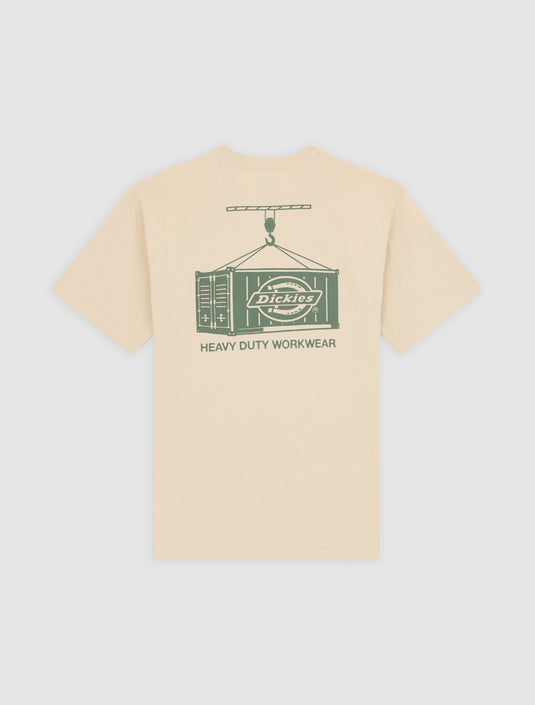 Dickies Men's Apison Light Weight T-shirt Desert Sand DK0A87QML171
