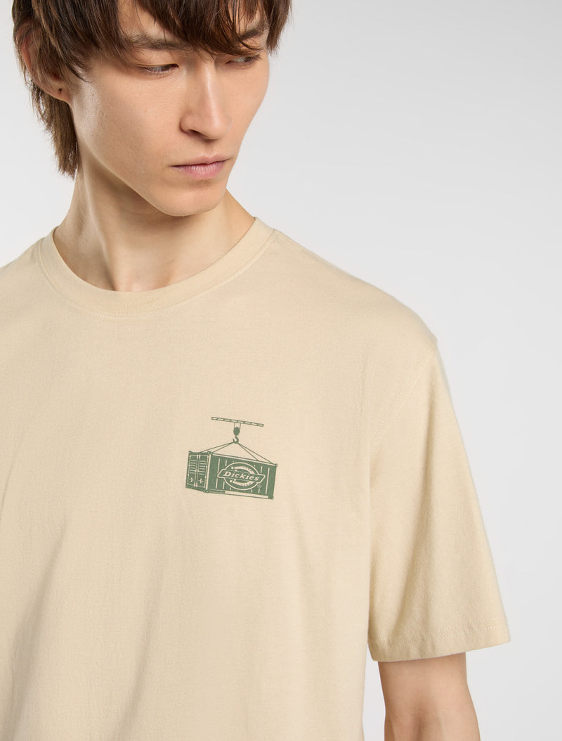 Load image into Gallery viewer, Dickies Men&#39;s Apison Light Weight T-shirt Desert Sand DK0A87QML171
