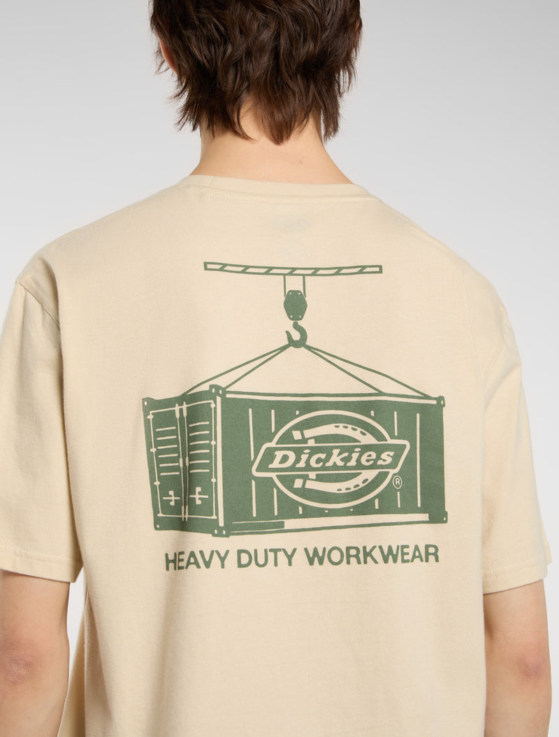 Load image into Gallery viewer, Dickies Men&#39;s Apison Light Weight T-shirt Desert Sand DK0A87QML171

