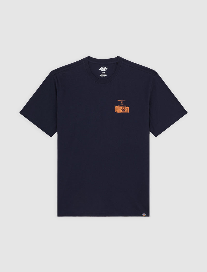 Load image into Gallery viewer, Dickies Men&#39;s Apison Light Weight T-shirt Dark Blue DK0A87QML181
