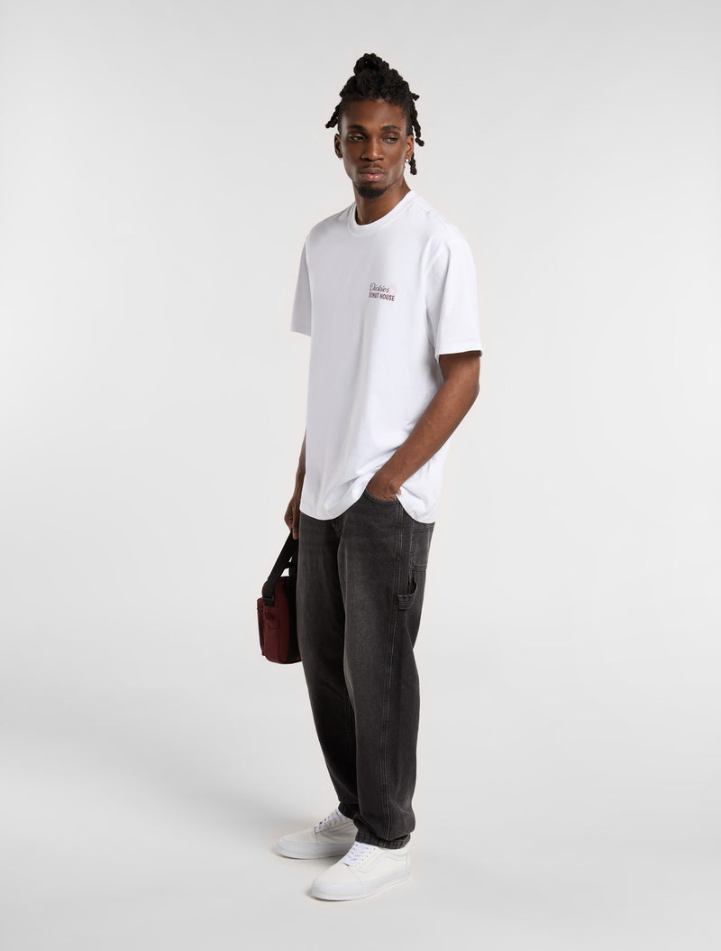 Load image into Gallery viewer, Dickies Men&#39;s Donut House Light Weight T-shirt White DK0A87QN0WH
