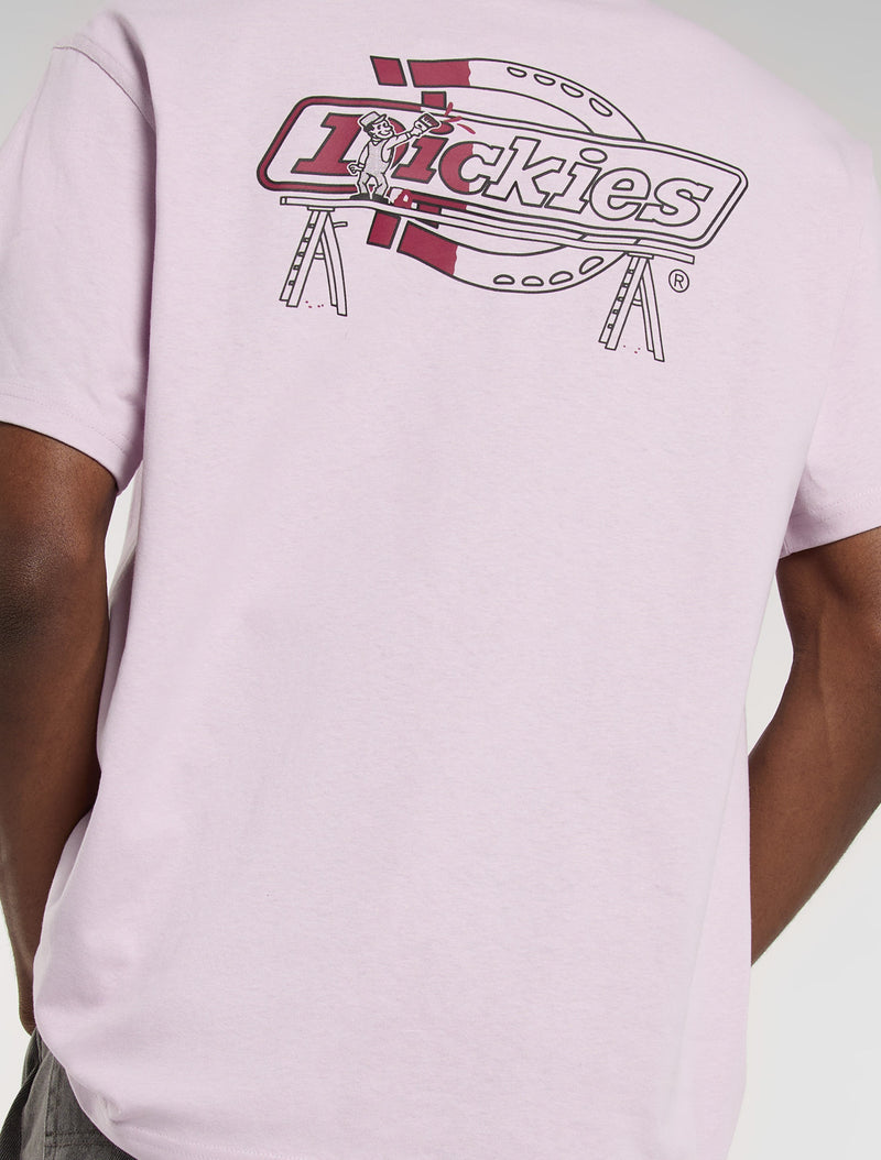 Load image into Gallery viewer, Dickies Men&#39;s Statesville Mid Weight T-shirt Peach Brulee DK0A87QPK73
