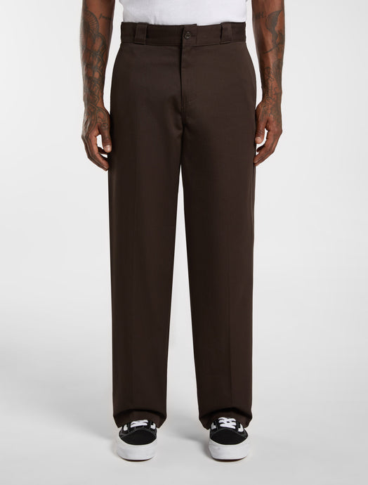 Dickies Men's 247 Loose Work Pants Dark Brown DK0A87YP0DB