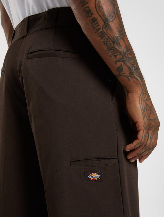 Dickies Men's 247 Loose Work Pants Dark Brown DK0A87YP0DB