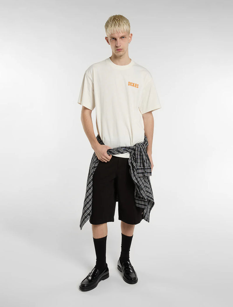 Load image into Gallery viewer, Dickies Men's 247 Garment Dye 13-Inch Loose Work Shorts Black DK0A881WBLK
