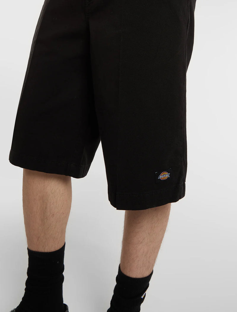 Load image into Gallery viewer, Dickies Men's 247 Garment Dye 13-Inch Loose Work Shorts Black DK0A881WBLK
