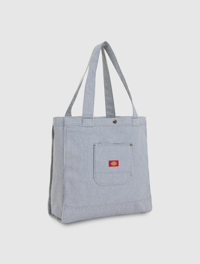 Load image into Gallery viewer, Dickies Unisex Cleveland Hickory Tote Bag Retro Indigo DK0A8835RI2
