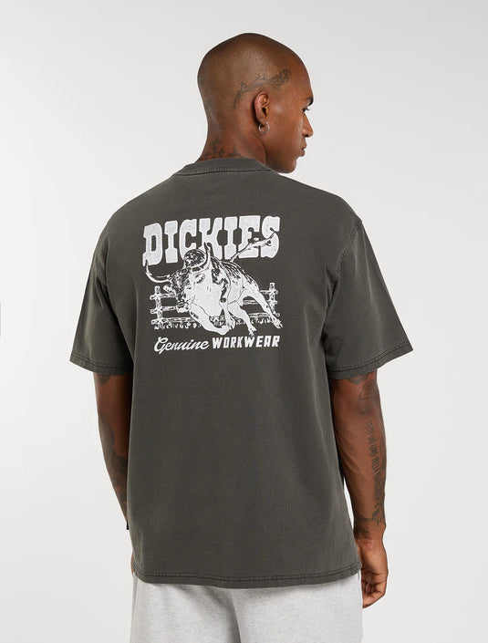 Dickies Men's Buchtell Midweight T-shirt Black DK0A883BBLK