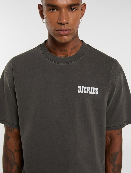 Dickies Men's Buchtell Midweight T-shirt Black DK0A883BBLK