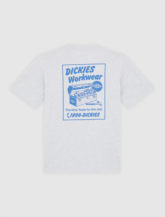 Dickies Men's Dry Ridge T-Shirt Light Grey DK0A8853A28