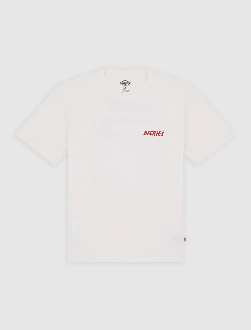 Load image into Gallery viewer, Dickies Men's Dry Ridge T-Shirt Egret DK0A8853C48
