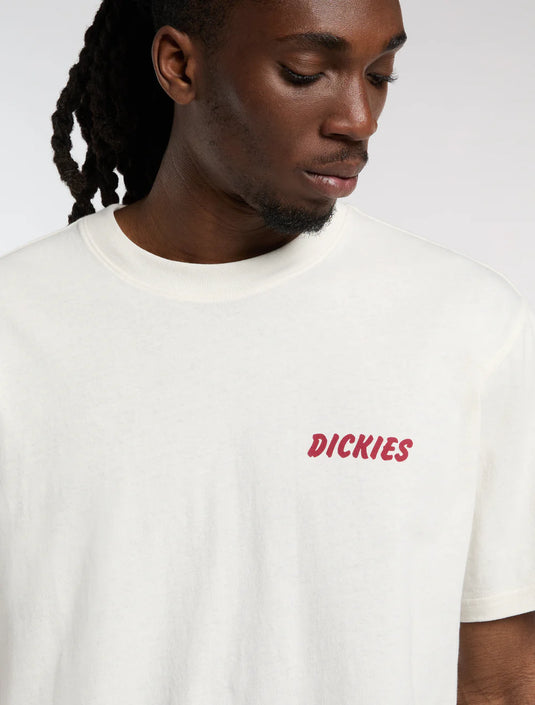 Dickies Men's Dry Ridge T-Shirt Egret DK0A8853C48