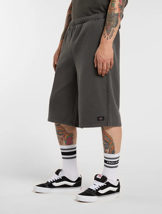 Dickies Men's Streetsboro 13-Inch Sweat Shorts Black DK0A885BBLK1