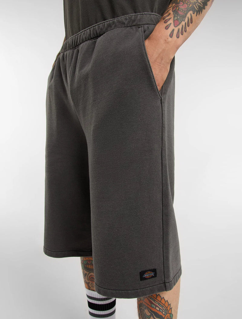 Load image into Gallery viewer, Dickies Men's Streetsboro 13-Inch Sweat Shorts Black DK0A885BBLK1
