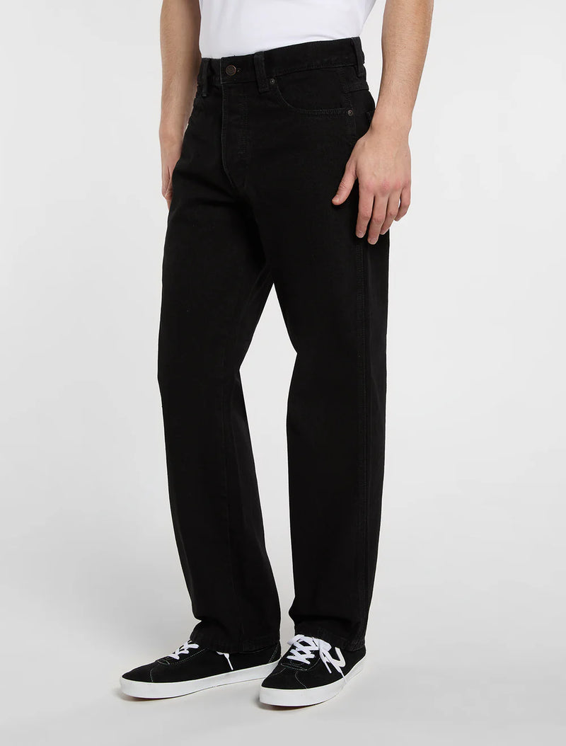 Load image into Gallery viewer, Dickies Men's 983 Regular Straight Jeans Black DK0A885HBLK

