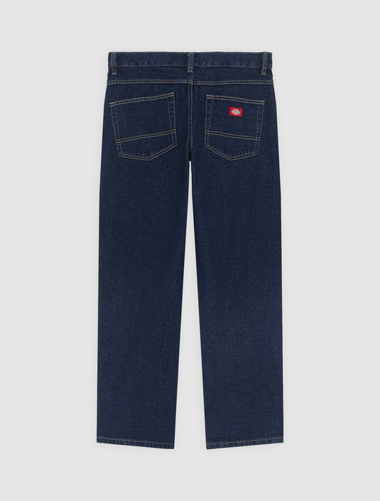 Dickies Men's 983 Regular Straight Pants Rinsed DK0A885HRIN