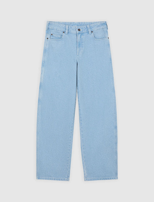 Dickies Women's 957 Loose Tapered Work Jeans Vintage Blue DK0A885JC151