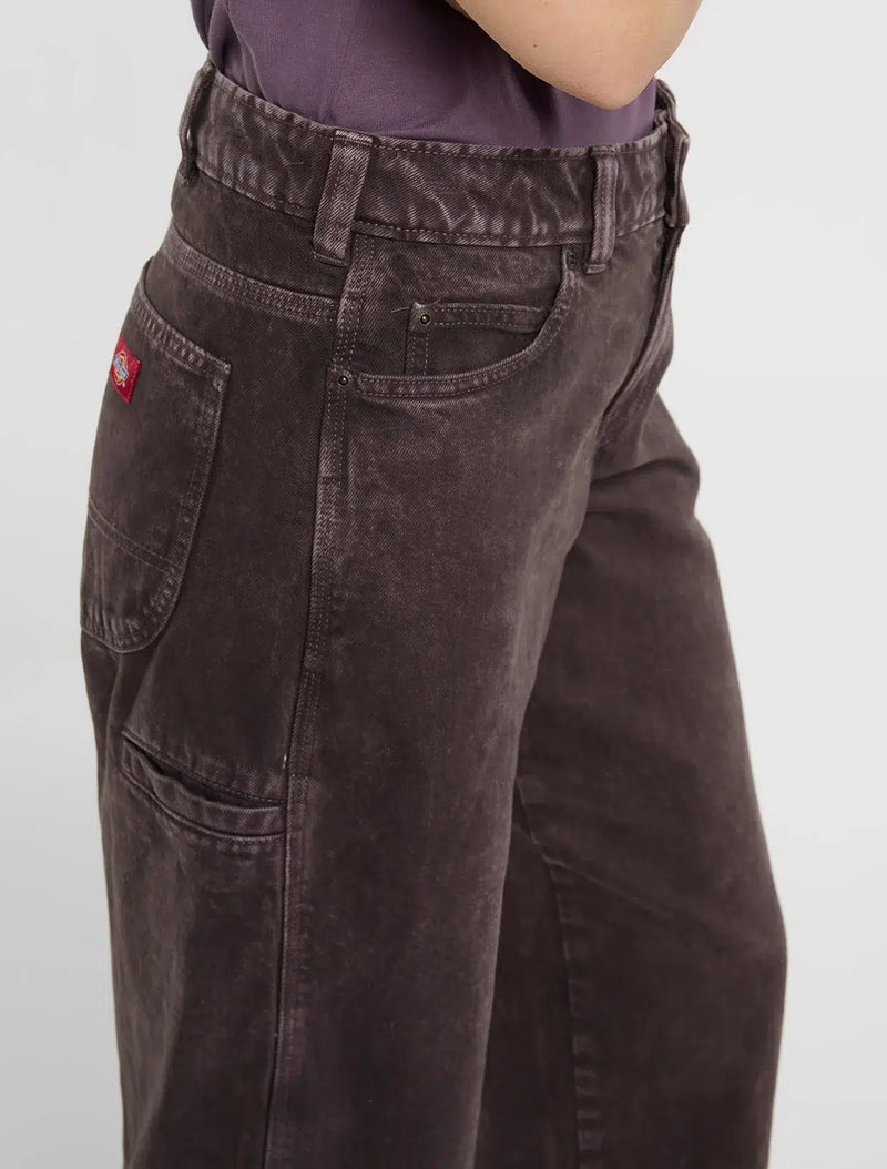 Load image into Gallery viewer, Women's Dickies 957 LSE Tapered Work Jeans Vintage Violet DK0A885JL791
