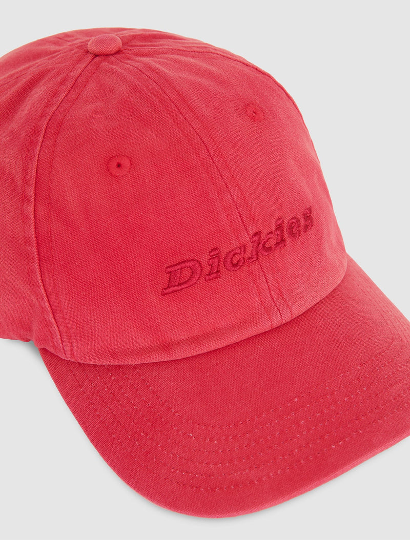 Load image into Gallery viewer, Dickies Unisex Middlefield Wash Dad Cap Garnet DK0A887ZL33
