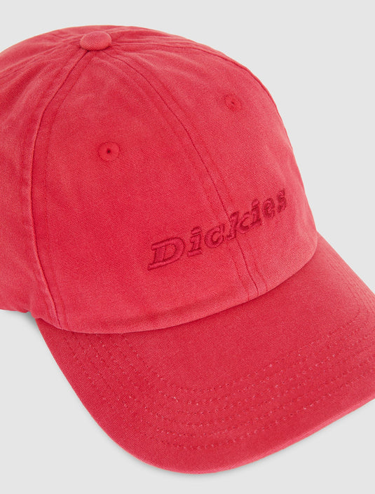 Dickies Unisex Middlefield Wash Dad Cap Garnet DK0A887ZL33