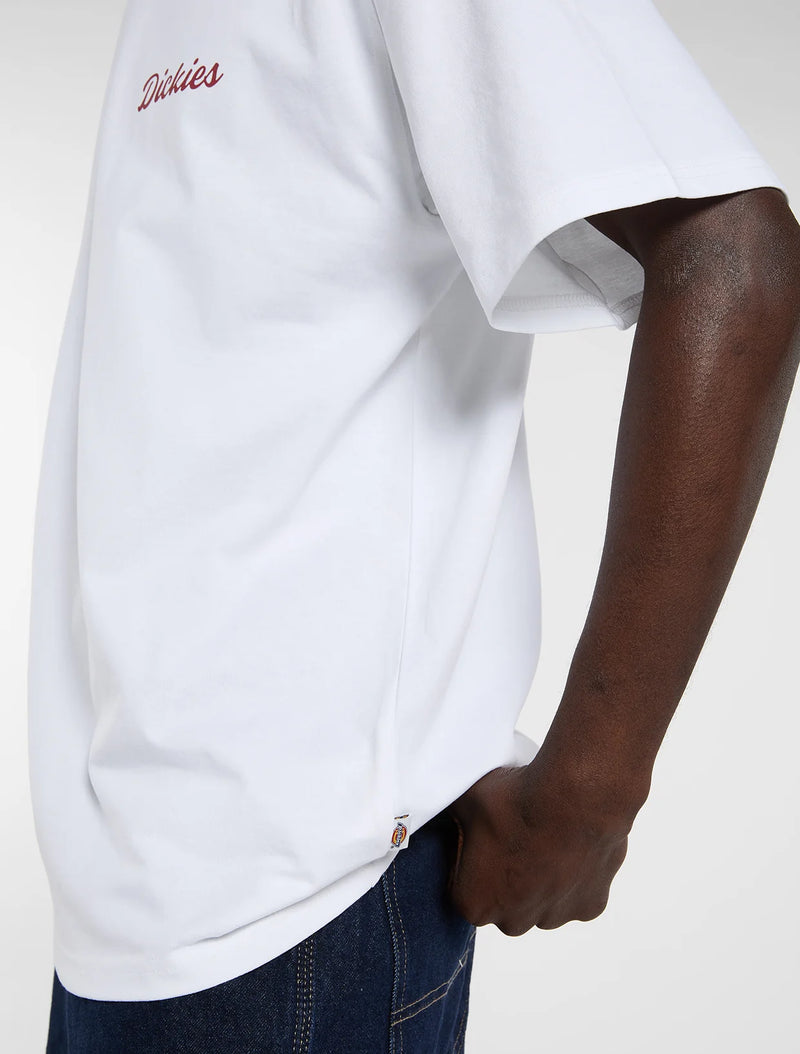 Load image into Gallery viewer, Dickies Men's Wellsville Medium Weight T-Shirt White DK0A88860WH1
