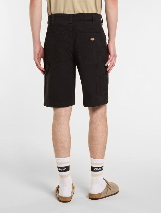 Dickies Men's Canvas 11-Inch Carpenter Shorts Black DK0A888GBLK1