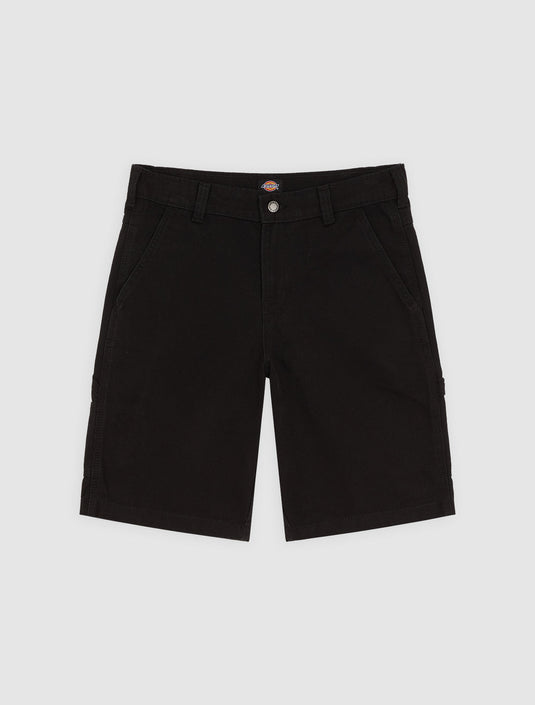 Dickies Men's Canvas 11-Inch Carpenter Shorts Black DK0A888GBLK1