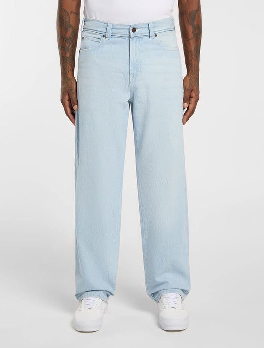Dickie's Men's 958 Baggy Tapered Work Jeans Fog Blue DK0A88EDOF1