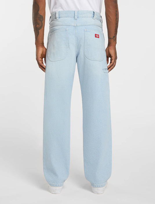 Dickie's Men's 958 Baggy Tapered Work Jeans Fog Blue DK0A88EDOF1