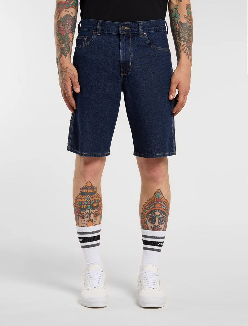 Load image into Gallery viewer, Dickies Men's 993 11-Inch Denim Carpenter Shorts Dark Indigo DK0A88FC0DD1
