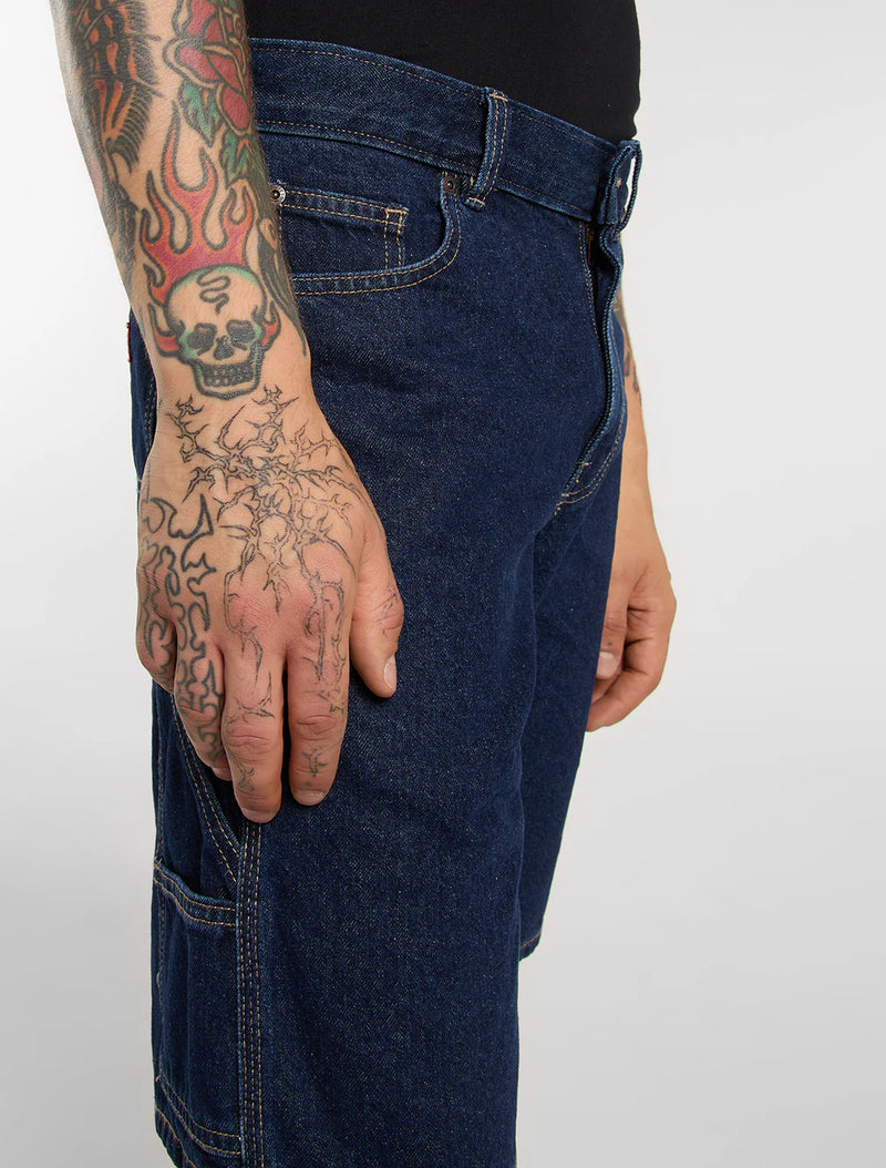 Load image into Gallery viewer, Dickies Men's 993 11-Inch Denim Carpenter Shorts Dark Indigo DK0A88FC0DD1
