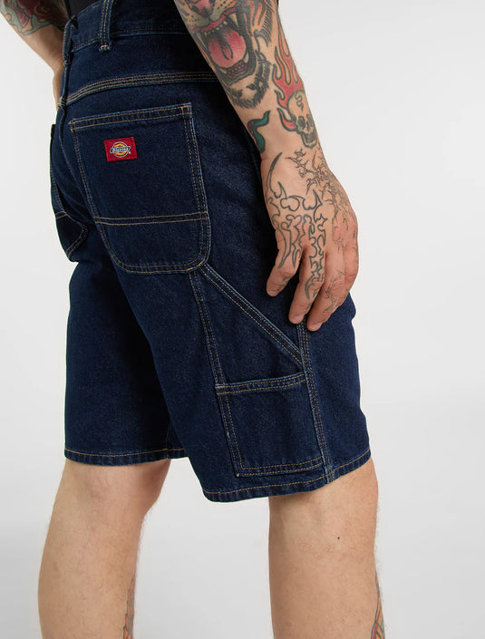 Dickies Men's 993 11-Inch Denim Carpenter Shorts Dark Indigo DK0A88FC0DD1