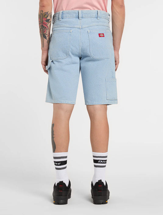 Dickies Men's 993 11-Inch Denim Carpenter Shorts Vintage Blue DK0A88FCC15