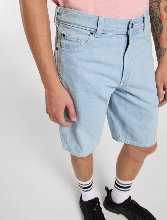Dickies Men's 993 11-Inch Denim Carpenter Shorts Vintage Blue DK0A88FCC15