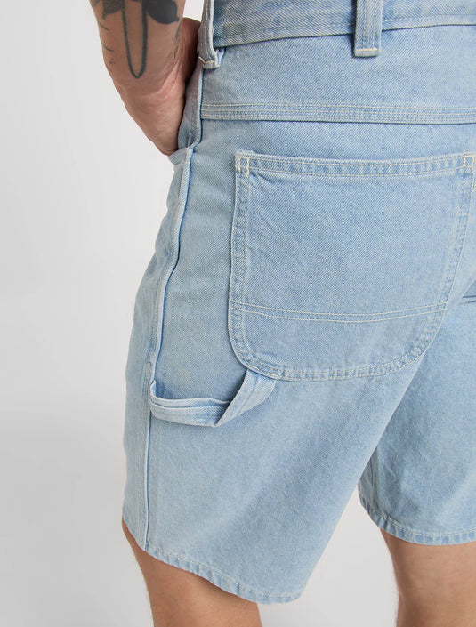 Dickies Men's 993 11-Inch Denim Carpenter Shorts Vintage Blue DK0A88FCC15