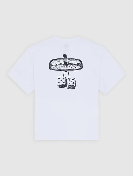 Dickies Men's Polk Mid Weight T-Shirt White DK0A88G00WH1