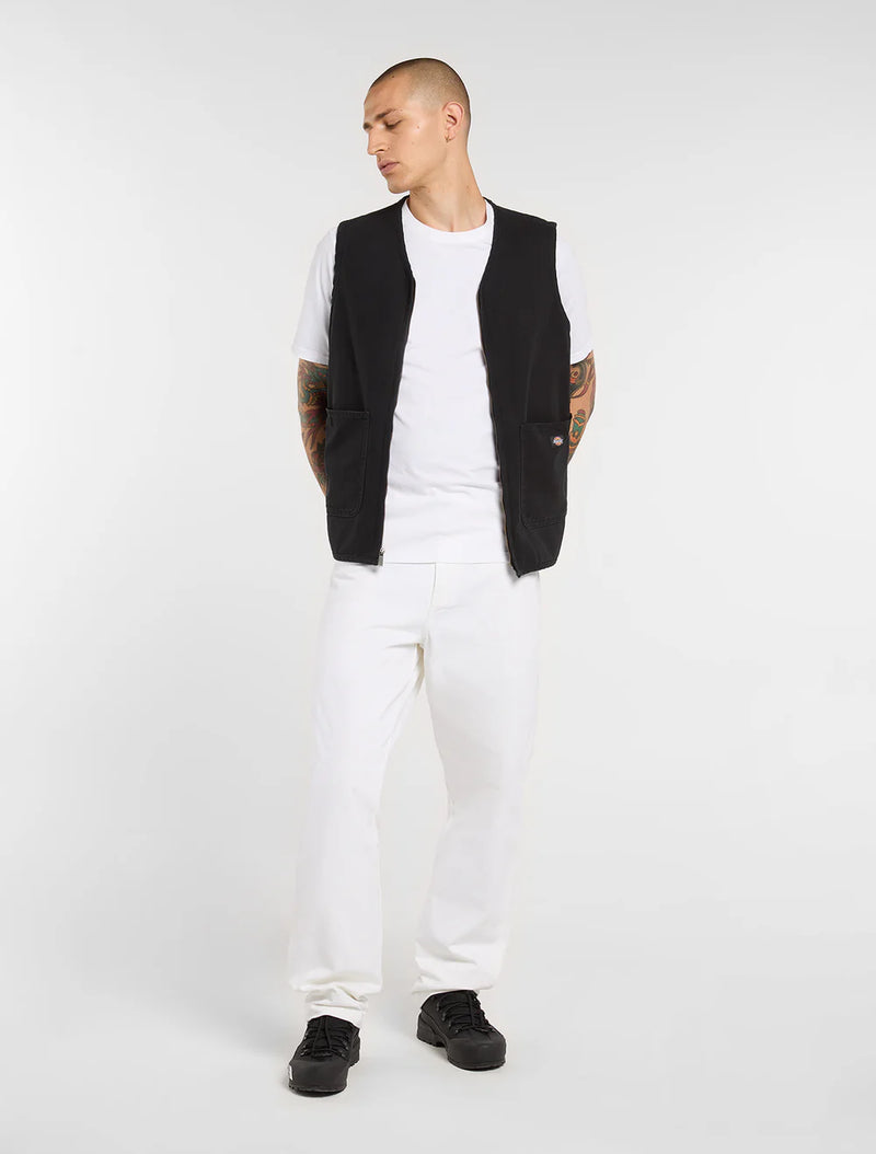 Load image into Gallery viewer, Dickies Men's Canvas Summer Vest Black DK0A88GPBLK

