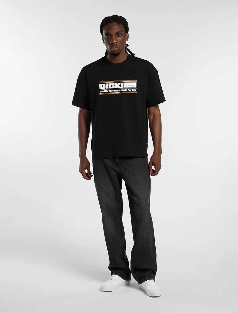 Load image into Gallery viewer, Dickie's Men's Derby midweight T-Shirt Black DK0A88JGBLK1
