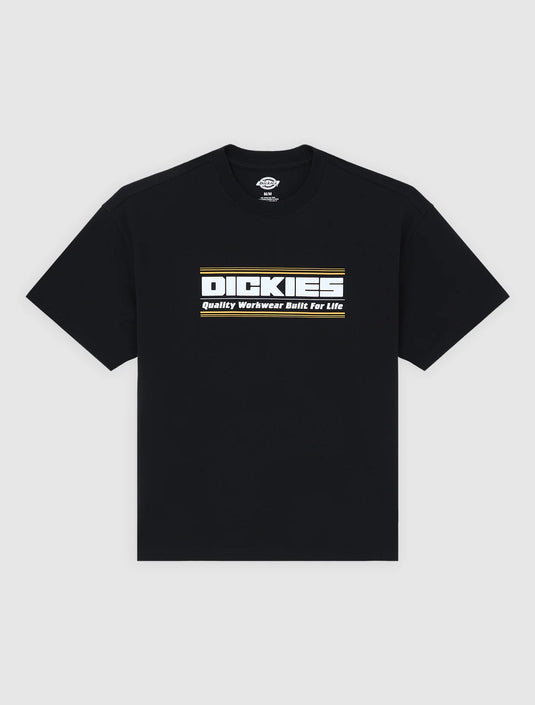 Dickie's Men's Derby midweight T-Shirt Black DK0A88JGBLK1