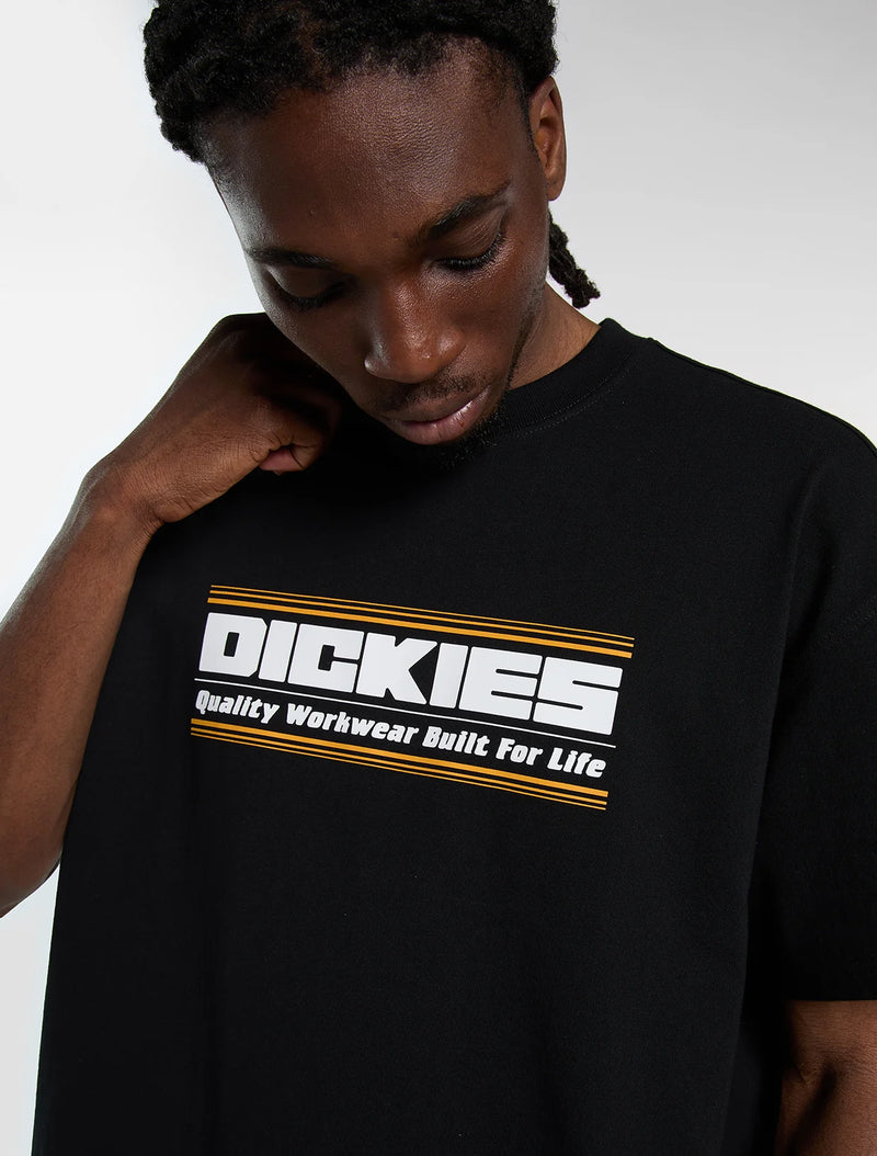 Load image into Gallery viewer, Dickie's Men's Derby midweight T-Shirt Black DK0A88JGBLK1
