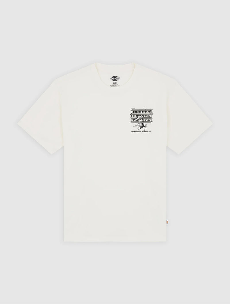 Load image into Gallery viewer, Dickies Men's Lynndyl Lightweight T-Shirt Egret DK0A88JHC48
