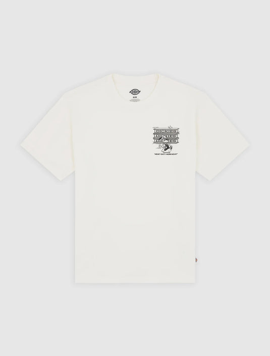 Dickies Men's Lynndyl Lightweight T-Shirt Egret DK0A88JHC48