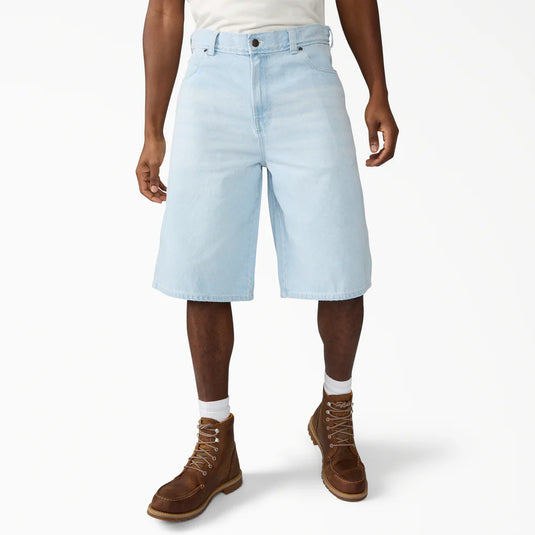 Dickies Men's 958 13-Inch Loose Short Jeans Fog Blue DK0A88JP0FE