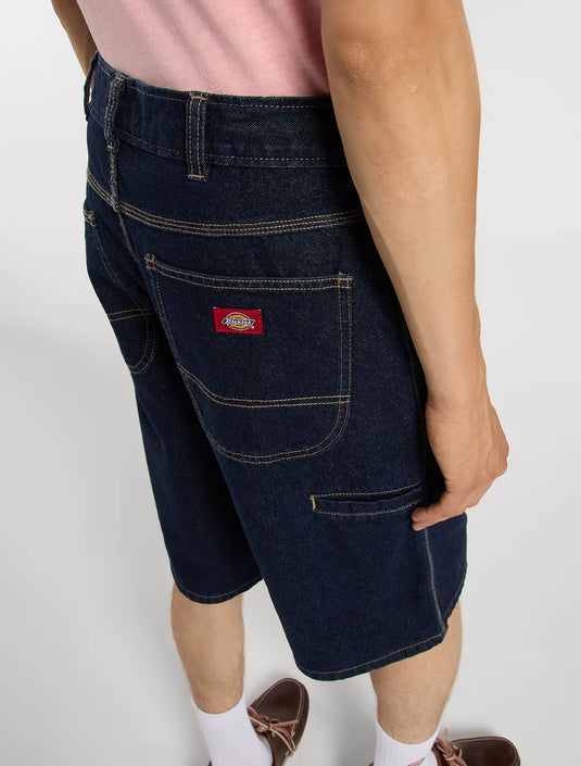 Dickies Men's 958 13-Inch Loose Short Jeans Blue DK0A88JPRIN