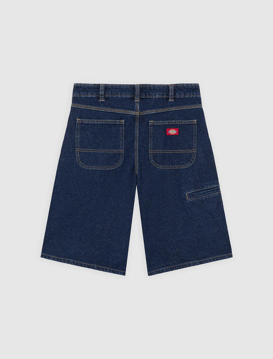 Dickies Women's 957 13-Inch Denim Shorts Dark Indigo DK0A88JS0DD