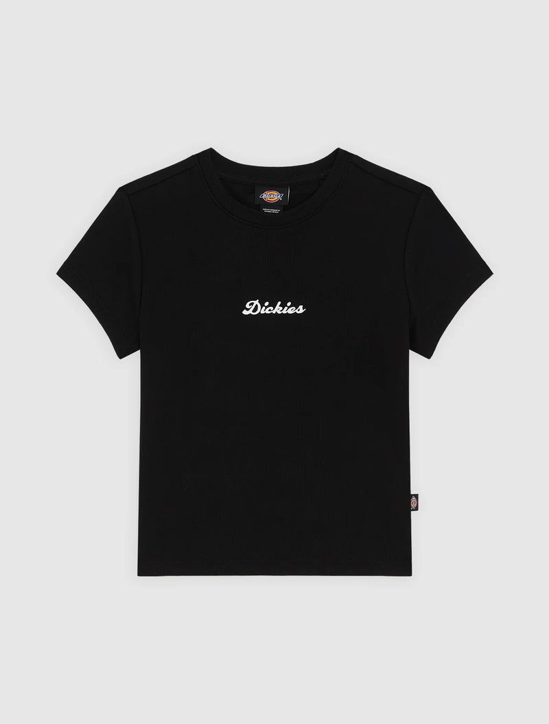 Load image into Gallery viewer, Dickies Women's Wellsville Medium Weight T-Shirt Black DK0A88JTBLK1
